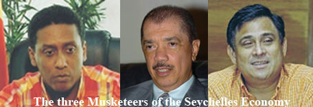 The three Musketeers of the Seychelles Economy