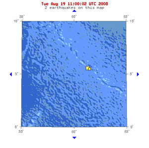 Earth quake region