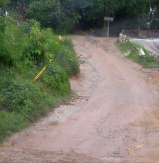 Roads in poor state of disrepair.