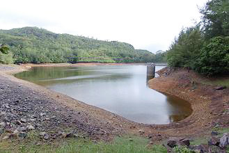 La Gogue Dam. 50% o treated water goes into the ground.