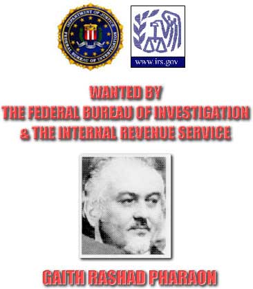 Wanted by the FBI poster