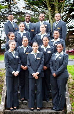 Description: The future hotel managers of Seychelles