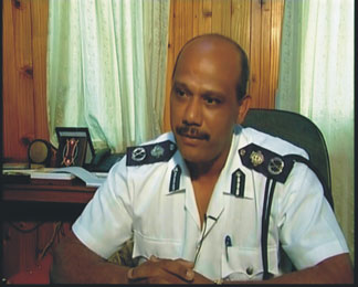 Police Commissioner Waye Hive