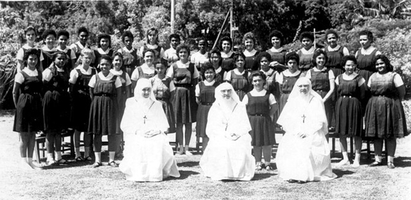 Students in a 1962 class picture