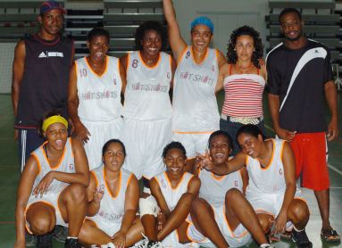 Hotshots, the 2009 women's champion