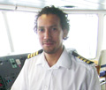 Jerry Lablache, Captain of a large container ship.