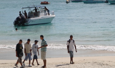 Beau Vallon beach