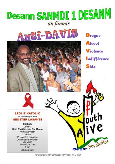 YA poster for World AIDS Day activity.