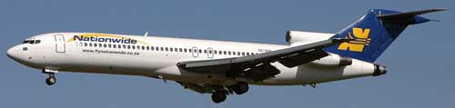 The South African airline that was the object of a bombscare.